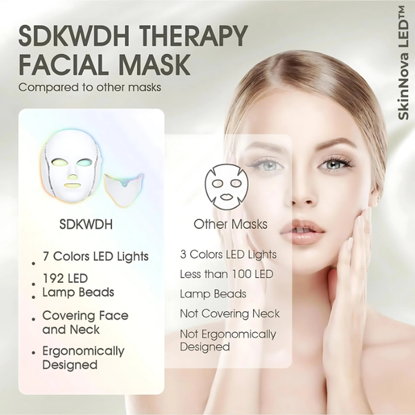 7 Colors Glow Facial Mask