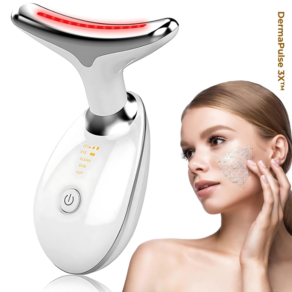 Tricolor LED Beauty Massager
